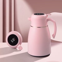Bouilloire isotherme intelligente MM grande capacité, type presse, pour la maison et le bureau, bouteille d'eau électrique à maintien au chaud