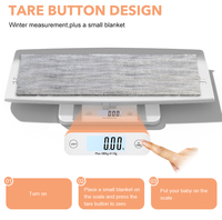 Balance électronique numérique intelligente pour animaux domestiques, chiens, chats, bébés, 180 kg
