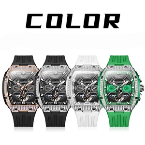 Gelatu 6016 Luxury Brand Multifunctional Waterproof <b>Automatic</b> Mechanical Watch High end Men's Inlaid Waterproof <b>Wristwatch</b> - Product Image 5