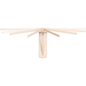 Perchero de <span class=keywords><strong>Madera</strong></span> Plegable y Retráctil para Ropa, <span class=keywords><strong>Toallero</strong></span> Moderno de Pared, Tendedero - Product Image 5