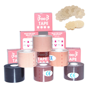 Bande adhésive <span class=keywords><strong>double</strong></span> <span class=keywords><strong>face</strong></span> personnalisée <span class=keywords><strong>pour</strong></span> le lifting des seins, en spandex confortable, <span class=keywords><strong>pour</strong></span> femmes, bande de mode - Product Image 2