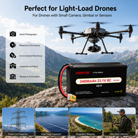 Produsen Berkualitas Tinggi Baterai LiPo HV 34000mAh 23.1V 8C 6S1P untuk Drone Penyemprot Pertanian OEM Custom Plug