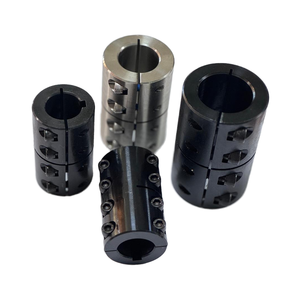 Acoplamento de Eixo Flexível de Aço Inoxidável 1/2" com Conexão Rígida e por Braçadeira com Estrutura de Disco para Uso em Máquinas - Product Image 1