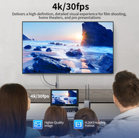 Vente directe d'usine, émetteur et récepteur sans fil 4K pour téléviseur, moniteur, projecteur, PC, appareil TX RX