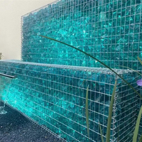 Verre trempé coloré recyclé pour foyer, cheminée, aquarium, remplissage de vase, aménagement paysager, allée, résistant à la chaleur