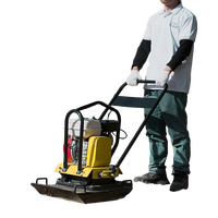 Compacteur à plaque vibrante 105 kg, moteur GX160, essence, haute force de compression