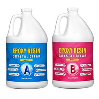 Résine époxy YG facile à mélanger, 2 composants 1:1, 50ml/100ml/200ml/250ml/500ml/1000ml, AB transparente comme du cristal pour les arts et le bricolage