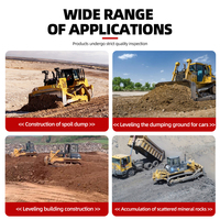 Mini-bulldozer sur chenilles Hengwang 2025 – Nouvelle machine avec moteur et composants essentiels en vente au Brésil
