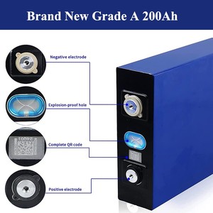แบตเตอรี่ลิเธียมไอออนทรงปริซึมเกรด EU Stock LF280K Lifepo4 3.2V 314ah 280ah สำหรับแผงโซลาร์เซลล์ ระบบโซลาร์เซลล์ - Product Image 5
