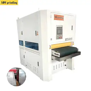 Automatic metal processing sheet metal deburring machine, flat metal surface polishing machine