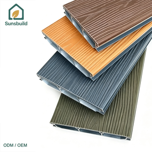 Planches de terrasse en aluminium Sunsbuild, revêtement de sol extérieur, imperméable, résistant à la corrosion, résistant aux intempéries, pour patio, allée, terrasse - Product Image 3