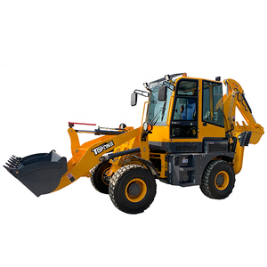 Backhoe China Loader TL45-16 Graafmachine 58kw Motor Backhoe Loader Bouwapparatuur - Product Image 1
