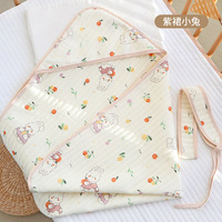 Manta Envolvente con Capucha para Bebé Recién Nacido, Tejida, Cálida, Estampada, para Todas las Estaciones, con Gorro, Cubierta Suave, Hecha a Medida en Fábrica, 100%