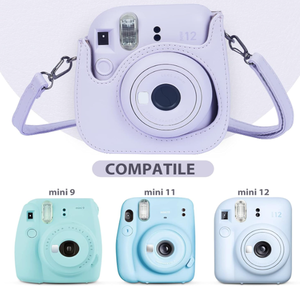 Lerp & Mochila impermeable de cuero PU para cámara para <span class=keywords><strong>Instax</strong></span> Mini8/9/11/12 - Product Image 5