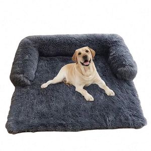 Free Sample 2021 Dog <b>Cat</b> Pet Blanket <b>Sofa</b> Cushion Mat Plush Multifunction Calming Furniture Protector Pet Bed - Product Image 1