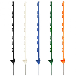 48 Zoll Weißer <span class=keywords><strong>Meadow</strong></span> Tread Kunststoff-Isolierzaunpfahl für Elektrozaun - Product Image 1