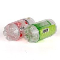Boîtes de boisson gazeuse en plastique transparent PET personnalisées, boîtes de soda en plastique, boissons avec ouverture facile