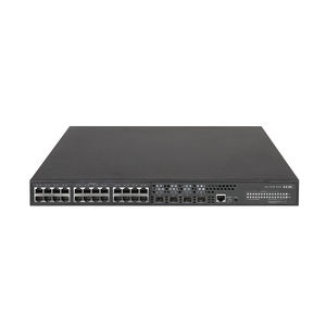 Commutateur réseau H3C S5130S-28S-UPWR-EI-Q, neuf et original, haute performance, PoE+, Gigabit, 28 ports, 672 Gbps, avec QoS et SNMP - Product Image 1