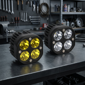 ไฟทำงาน LED แบบพ็อด BSG 40W ขนาด 3 นิ้ว 24V สำหรับรถบรรทุก ATV 4000LM ไฟตัดหมอกเสริมสำหรับออฟโรด 4x4 ไฟหน้าแบบ Retrofit IP68 รับประกัน 365 วัน - Product Image 3