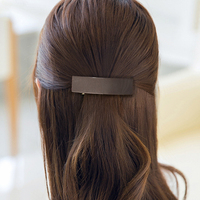 9cm écaille de tortue acétate Rectangle pince à cheveux acide acétique carré queue de cheval pinces à ressort mode marbre cheveux Barrettes en gros