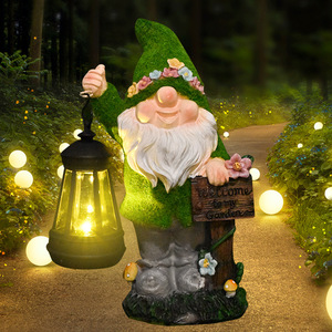 Décorations <span class=keywords><strong>de</strong></span> cour en résine <span class=keywords><strong>de</strong></span> lanterne solaire <span class=keywords><strong>de</strong></span> flocage d'extérieur pour ornement nain <span class=keywords><strong>de</strong></span> <span class=keywords><strong>jardin</strong></span> pour une cour efficace - Product Image 3
