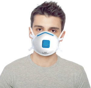 Masker FFP3 Kustom dengan Katup Anti Aerosol, Bentuk Cup, <span class=keywords><strong>Respirator</strong></span> FFP3, Masker NR - Product Image 4
