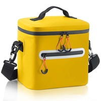 Glacière isotherme d'extérieur étanche 500DPVC 30L pliable et portable pour le déjeuner et la pêche