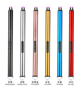 Briquet électronique coupe-vent pour bougies parfumées - Allumeur à arc USB rechargeable avec long manche Fabriqué en Chine - Product Image 2