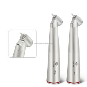 Handpiece della testa di angolo di 45 gradi con la 1:4 ottica. 2 che aumenta Quattro <span class=keywords><strong>Burs</strong></span> dello spruzzo FG per il <span class=keywords><strong>Micro</strong></span> motore elettrico della sedia dentaria - Product Image 5