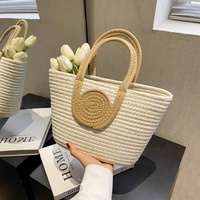 Sac à main en corde de coton, sac tissé tendance pour femmes, plage d'été B&L