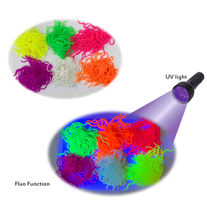 Squirmy Wormy-Materiales de atado de moscas, surtido de colores, para San <span class=keywords><strong>Juan</strong></span>, moscas, señuelo suave, Ultra elástico, WormB13 - Product Image 5