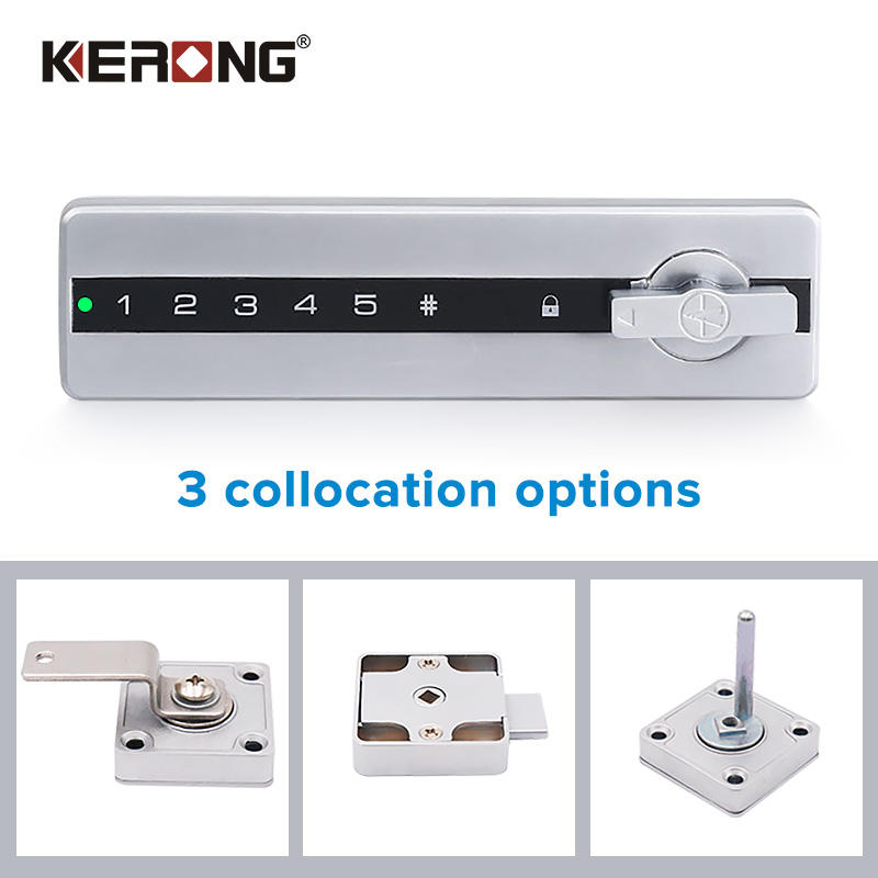KERONG Keyless Cipher OTP Office Private Drawer Cabinet Lock Password ...