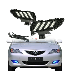Nuove Luci Diurne a LED 12V per Mazda 3 2007-2009, Fari Fendinebbia di Alta Qualità, Accessori Auto in Stock - Product Image 1
