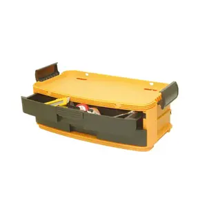 <span class=keywords><strong>Caja</strong></span> <span class=keywords><strong>de</strong></span> <span class=keywords><strong>herramientas</strong></span> apilable portátil <span class=keywords><strong>de</strong></span> Venta caliente con ruedas y cajones-Carro utilitario móvil con mango <span class=keywords><strong>de</strong></span> agarre cómodo y pestillos resistentes - Product Image 2