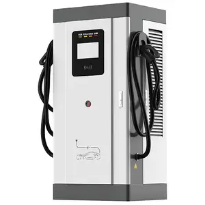 60Kw Electric Car Commercial EV Charging Station DC 60Kw EV Charger IP55 Protected 5m Cable Electric Cars