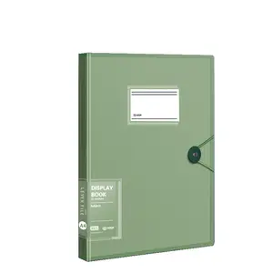 Tas File A4 tahan air folder buku Data Organizer alat tulis kantor Obstetri Data folder A4 Loose-leaf Folder File besar