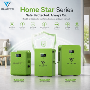Système solaire domestique monophasé BLUETTI Home Star Series de <span class=keywords><strong>1</strong></span>,<span class=keywords><strong>5</strong></span> kW à 3,68 kW avec support Paygo - Product Image 1