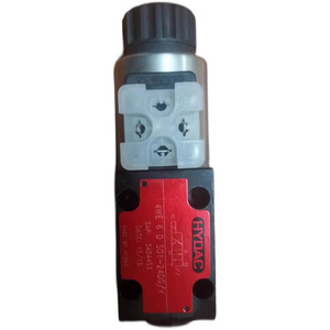 Vanne solénoïde Hydac 4WE6DS01-24DG V, commande hydraulique électromagnétique à quatre voies - Product Image 2