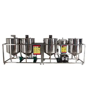 Mini cooking oil refinery machine oil refinery unit