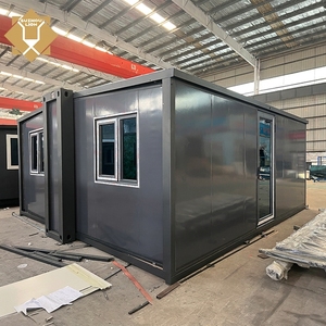 Casa Container Espandibile a Doppia Ala per Residenza Familiare e Cabina Vacanze con <span class=keywords><strong>Camera</strong></span> da Letto, Bagno e Cucina Inclusi - Product Image 1