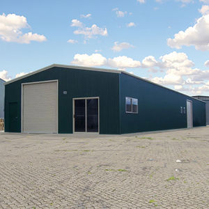 Fournisseur de la Chine Bâtiment de structure en acier standard ASTM, entrepôt préfabriqué personnalisé et kits d'atelier pour installation industrielle - Product Image 1