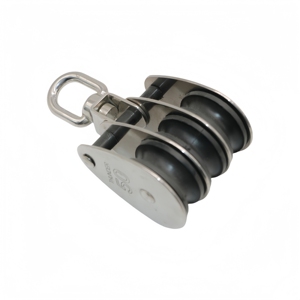 Poulie de sport à triple poulie pour ancre de bateau marin avec poulie en nylon - Product Image 1