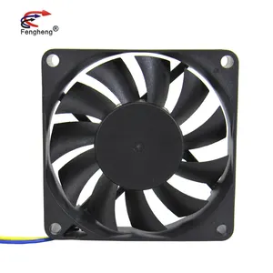 Silent 7015 Ventilation Fan 70mm Small Vibration DC Fan 5V 12V 24V Console Cooling Fan 70mmx70mmx15mm