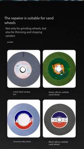 Affûteur de meules diamantées portatif professionnel de 96,5 mm avec grain 60 pour la <span class=keywords><strong>restauration</strong></span> de surfaces de précision sur meuleuses de banc - Product Image 5