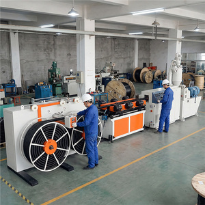 Machine automatique chinoise à vis simple avec pompe PLC pour tuyaux ondulés en PE/PP/PVC/HDPE pour conduites électriques/machines à laver - Product Image 5