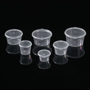 Contenedor Desechable de PP Transparente, Taza Pequeña para Salsas, Logotipo Personalizado OEM, Muestra Gratuita Disponible, MOQ Bajo de 500 Piezas - Product Image 1