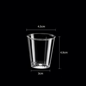 Gobelets en plastique transparent pour compagnies aériennes, best-sellers, fournis directement par l'usine, bon prix, gobelets en plastique jetables pour la bière en avion - Product Image 5