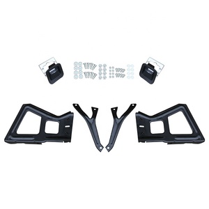 Parachoques Trasero Cromado para <span class=keywords><strong>Dodge</strong></span> Ram 1500 2009-2018, Modelo de Escape Doble, Kit de Parachoques Trasero con Orificio para Sensor (Compatible con: Ram 1500 2009) - Product Image 6