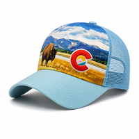 Gorra Trucker Unisex de Primera Calidad para Exteriores, con Logotipo Personalizado OEM, 5 Paneles de Malla, Gorras de Béisbol de Alto Rendimiento para Todas las Estaciones