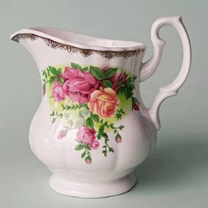 Luxury Alberd Rose Pattern Royal Ceramic Coffee Kettle <b>Cup</b> <b>Sets</b> Porcelain Albert Coffee <b>Sets</b> <b>Cup</b> Saucers <b>Set</b> - Product Image 1